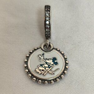 Pandora Disney Yacation Club Member Charm Pendant, S925 Silver Jewelry